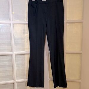 Halogen Navy Flare Trousers